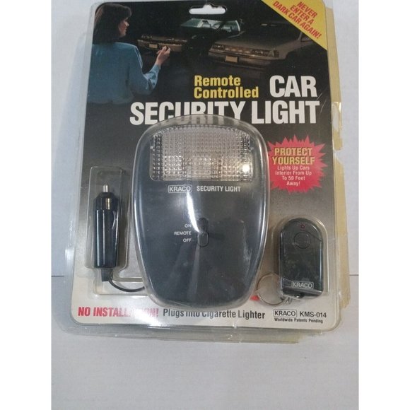 CAR SECURITY LIGHT REMOTE CONTROLLED KRACO KMS-014  New - Picture 8 of 8